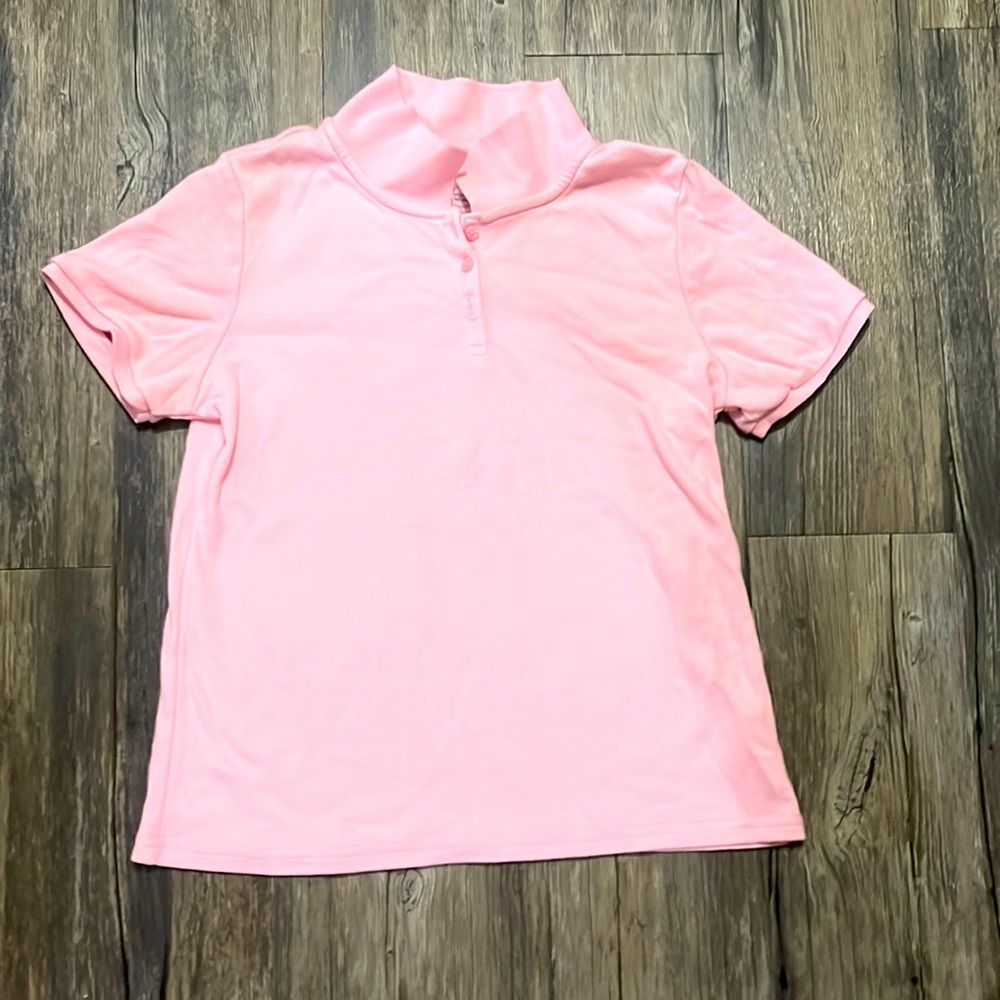 Pink school uniform shirt 14-16